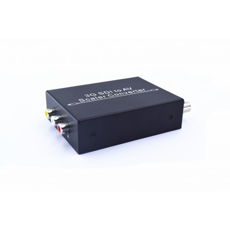 BK-F001 3G SDI to AV Scaler Converter 2.970Gbit/s allows SD-SDI, HD-SDI and 3G-SDI singals