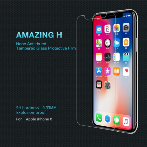 Apple iPhone X H Anti-Explosion Glass Screen Protector