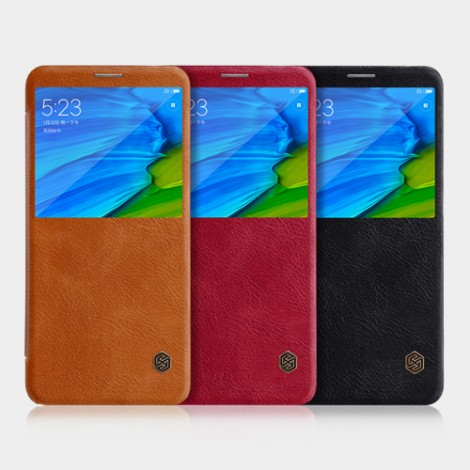 NEU XIAOMI RedMi Note 5 Pro Qin leather case