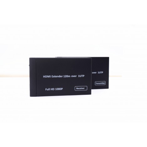 BK-E60 HDMI über ein CAT 5E / 6 Extender 120M Übertragung von Deep Color und Digitalaudio Compliant HDMI 1.3, HDCP 1.1 and DVI1.1