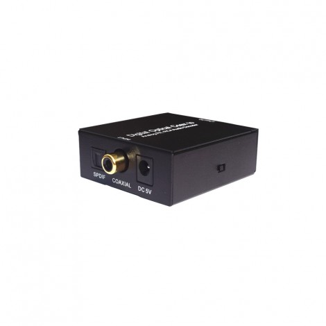 BK-Y2 Digital Optical Coax to Analog R/L RCA Audio Decoder