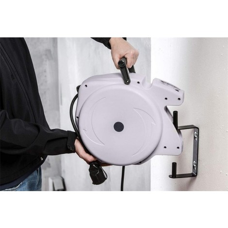 Au­to­ma­ti­sche Ka­belauf­rol­ler Au­to­ma­ti­sche Kabel Trommel Stromkabel - Aufroller Verlängerungskabel 15M mit H07RN-F 3G1.5