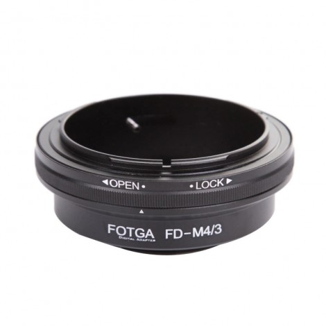 FOTGA Objektiv adapterring für Canon FD Kompatibel mit Olympus / Panasonic Micro 4/3 m4 / 3 G1 GF1 GH1 EM5 EM10 GM5 Kameras