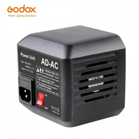 Godox AD-AC AC Power Einheit Quelle Adapter mit Kabel für AD600B AD600BM AD600M AD600 SLB60W SLB60Y