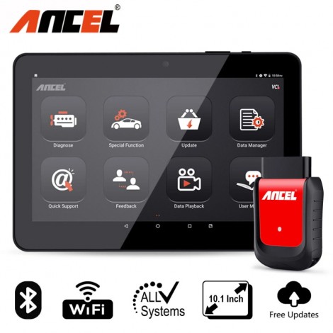 Ancel x6 obd2 scanner profession elle abs airbag öl epb dpf reset obd 2 automobil scanner code leser auto diagnose tools