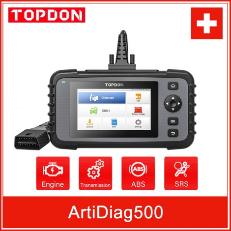 TOPDON ArtiDiag500 OBD2 Scanner Auto Diagnose Werkzeug Auto Scan Automotive Motor ABS SRS