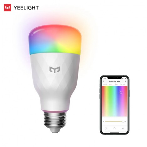 YEELIGHT Smart Led-Lampe W3 Farbe YLDP005 8W Licht Beleuchtung Smart Home Bluetooth Wifi Steuer RGBW Lampe Keine Hub Erforderlich