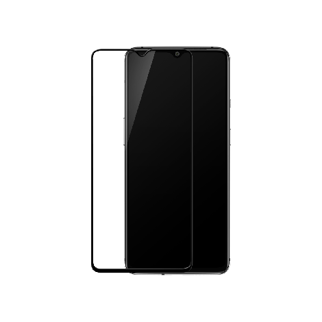 OnePlus 7T 3D Tempered Glass Screen Protector Black