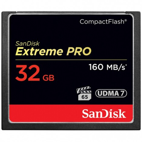 SanDisk CF-Speicherkarte UDMA7 4K Extreme Ultra Speed Edition Lesegeschwindigkeit 160 MB / s Schreibgeschwindigkeit 150 MB / s 32G 64G 128G 256G