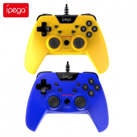 ipega PG-SW012 Kabelgebundener Game Controller Joystick für N-Switch Phantom Elf Kabelgebundener Griff mit Magnetring 3 Meter Unterstützung für Android PS3 / PC-Controller