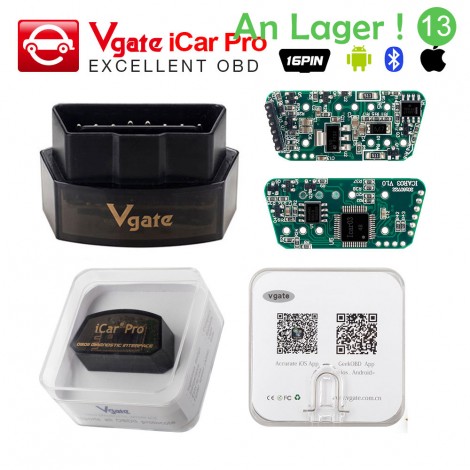 Vgate iCar Pro Bluetooth 4.0 OBD2-Scanner Für Android / IOS als icar2 ELM327 Bluetooth Auto Code Reader OBDII-Diagnosetool