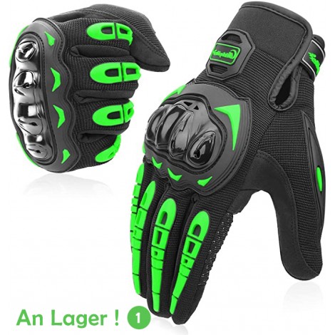 Motorrad Handschuhe, Touchscreen Motorradhandschuhe für Motorradrennen, Mountainbike, Motorcross, Klettern, Wandern und andere Outdoor Sportarten und Aktivitäten