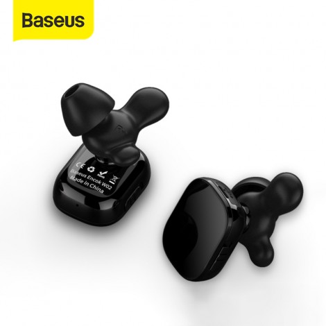 Baseus W02 TWS Bluetooth Kopfhörer Drahtlose ohrhörer mit mikrofon intelligente touch control hände-freies Auriculares für telefon