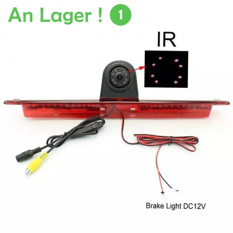 Auto 3rd Bremse Licht Rückansicht Kamera Wasserdichte IR Nachtsicht Parkplatz Rückfahr Kamera Für VW Crafter/Mercedes Benz Sprinter