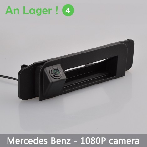 1080P Auto HD Gepäckgriff Kamera für Mercedes Benz C-Klasse W205 CLA W117 Rückfahr Rückfahrkamera Nachtsichtkamera