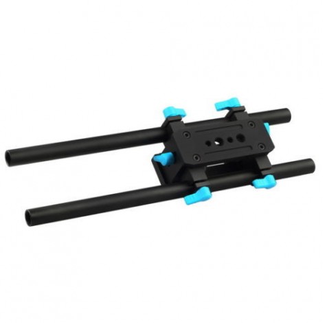 FOTGA DP3000 M2 15mm Standard Doppelstab Baseplate Rig für A7 A7RS A7RIII GH4 GH5 GH5S GH6 A6000 A6500 FS7 BMPCC