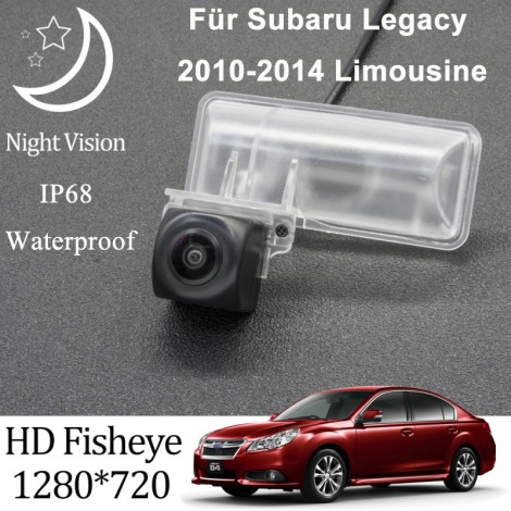 HD 1280*720 Fisheye Rückansicht Kamera Für Subaru Legacy 2010-2014 Limousine 
