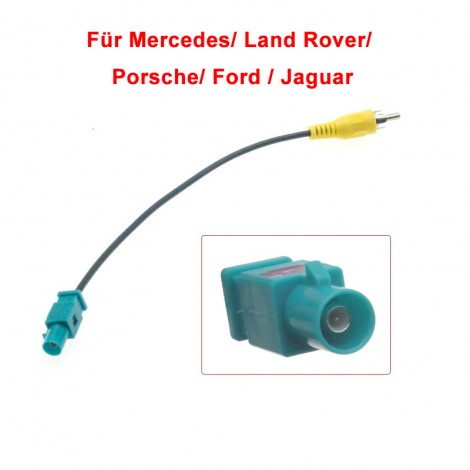 Männlich Fakra Zu RCA Kamera Retention Kabel Für Mercedes/ Land Rover/ Porsche/ Ford / Jaguar Installation