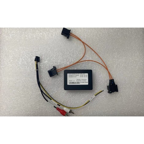 Audio Optische Faser Decoder Für Audi A6 Q7 2005-2009 2G System AUX Audio Conversion Box fiber Optic Box MEISTEN