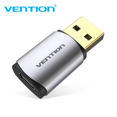 Vention CDMH0 USB 2,0 Stecker zu Typ-C Kopfhörer Audio Adapter Externe Unabhängige Soundkarte