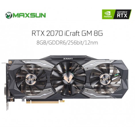 MAXSUN GeForce RTX 2070 ICraft GM 8G GDDR6 Grafikkarte