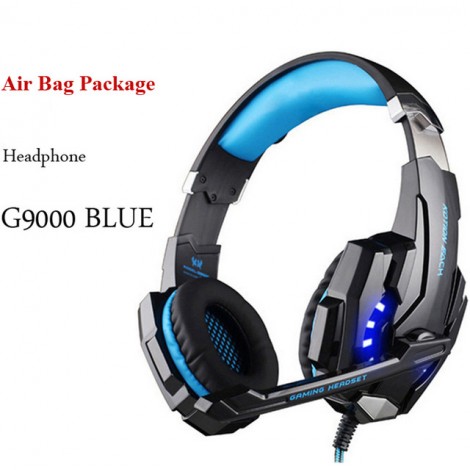 G9000 Gaming Headsets Große Kopfhörer mit Licht Mic Stereo Kopfhörer Tiefe Bass für PC Computer Gamer Laptop PS4 Neue x-BOX