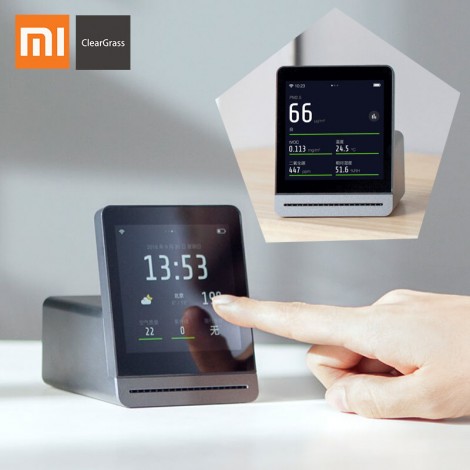 Xiaomi Klar Gras Luft Detektor 3,1" Retina Touch IPS Bildschirm Mobile Touch Bedienung Indoor Outdoor Luft Detektor