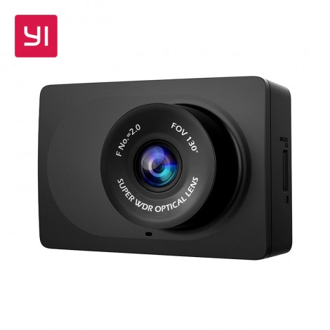 XIAOMI YI Kompakte Dash Kamera 1080 p Volle HD Auto Dashboard Kamera mit 2,7 inch LCD Screen 130 WDR Objektiv G -Sensor Nachtsicht Schwarz