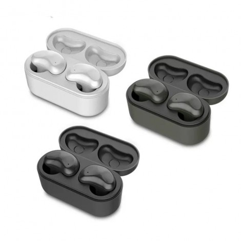 REMAX TWS-5 Bluetooth 5.0 Stereo True Wireless Ohrhörer Touch-Musik-Freisprecheinrichtung mit HD-Mikrofon, Ladebox