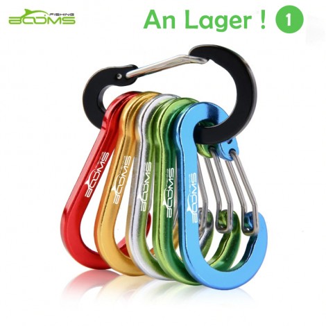 Ausleger Angeln CC1 Karabiner Schlüsselbund Angeln Werkzeuge 6 Farben