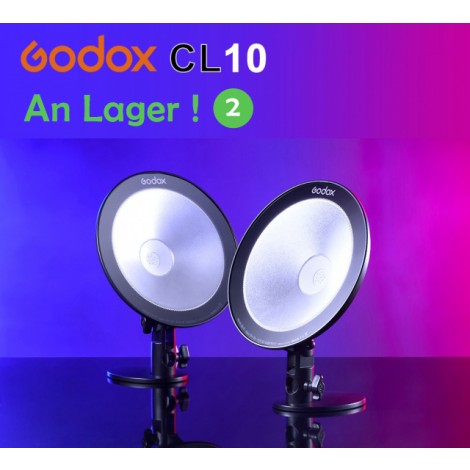 Godox CL10 10W LED mehrfarbige Webcasting Ambient Light App-Unterstützung