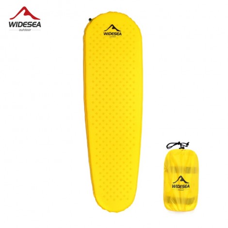 Widesea Camping Self-aufblasen Matratze Klapp Aufblasbare Air Bett Strand Reise Matte Tourismus Isomatte Outdoor Wandern