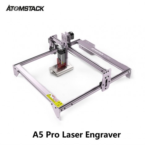 ATOMSTACK A5 Pro Laser Stecher CNC Desktop DIY Laser Gravur Schneiden Maschine 410x400mm Gravur Bereich Fest-fokus Laser