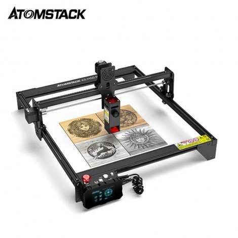 ATOMSTACK A5 M50 PRO DIY CNC Laser Gravur Schneiden Maschine mit 410x400mm Gravur Bereich Fest-fokus Ultra-Feine Laser