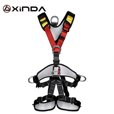 XINDA Berufs Klettern Harness Volle Körper Sicherheit Gürtel Anti Herbst Abnehmbare Getriebe Höhe schutz Ausrüstung