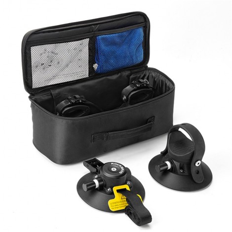 Rockbros Saugnapf Fahrrad träger für Auto Schnell verschluss Aluminium legierung Fahrrad träger Dach Sucker