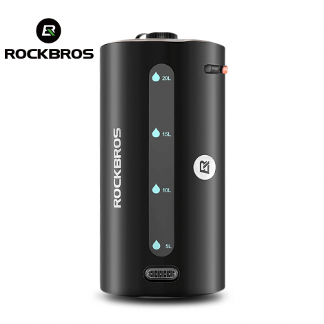 Rockbros Wassersp eicher tasche 20l Camping Bad Reisen Outdoor Radfahren Hydratation Bad Dusch kopf Multifunktions-Camping zubehör