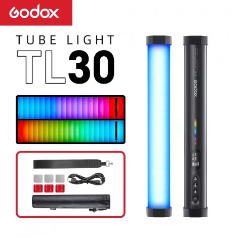 Godox TL30 Pavo Tube Light RGB Farbe Fotografie Licht Handheld Light Stick mit APP-Fernbedienung für Fotos Video Film vlog