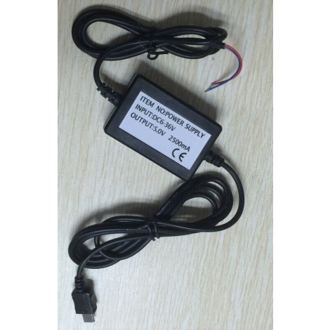 GPS102-B TK102B Tracker Hardwired Powerline Car Charger Adaptor 12PIN 6V-36V
