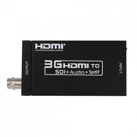 MINI 3G HDMI to SDI+Audio+Spdif Converter Adapter with Audio and Spdif HD To SDI/HD-SDI/3G-SDI 1080P Multimedia