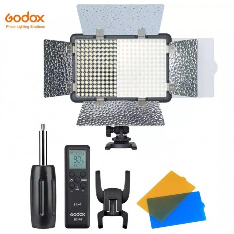 Godox LF308D 18W 5600K 308 stücke Perlen LED-Blitz Licht, smartphone APP 2,4G Drahtlose Steuerung für Hochzeit Fotografie Video Aufnahme