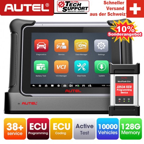 2022 Neueste Version Autel Maxisys Elite 2 Diagnose Scanner Elite II J2534 Auto Scan Tool ECU Programmierung Automobile Werkzeuge