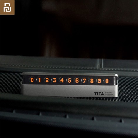 Xiaomi Youpin Bcase Tita Flip Typ Auto Temporäres Parken Telefonnummer Kartenschild