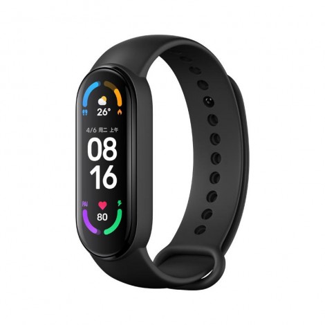 2021 Neues Original Xiaomi Mi Band 6 Sport Armband Herzfrequenz Fitness Tracker Bluetooth 1,56 "AMOLED Bildschirm Smart Band