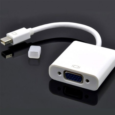 Mini DisplayPort Display Port DP To VGA Adapter Cable for Apple MacBook Air Pro iMac Mac