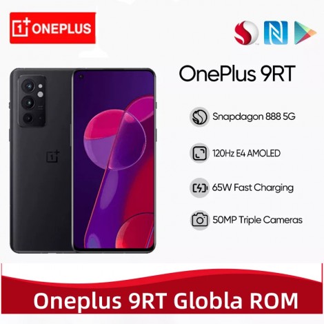 Oneplus 9RT 5G Android 11 6,62 Zoll Snapdragon 888 120Hz 12 GB RAM 256GB ROM 50MP 4500mAh Triple-Kamera-Smartphone