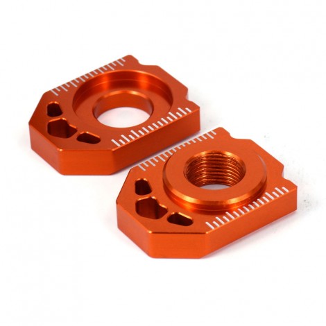 Motorrad CNC Heckkettenversteller Achsblöcke Für KTM SX SXF XC XCF EXC EXCF XCW XCFW 85 125 150 200 250 300 350 450 525 530