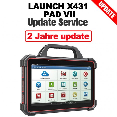 Das Absolut Sonderangebot für 2 Jahre Update Service für LAUNCH X431 PAD VII