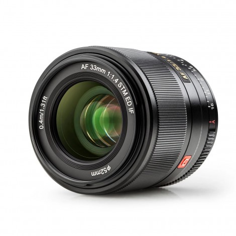 VILTROX AF33 / 1.4 XF 33 mm F1.4 Autofokus-Kameraobjektiv mit großer Blende
