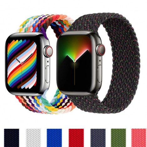 Geflochtenes Solo Loop Armbänder Für Apple Watch